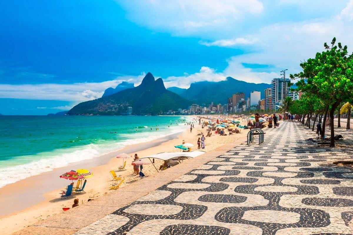 Vista Lateral, Edificio Frente A Praia Rio de Janeiro Zewnętrze zdjęcie