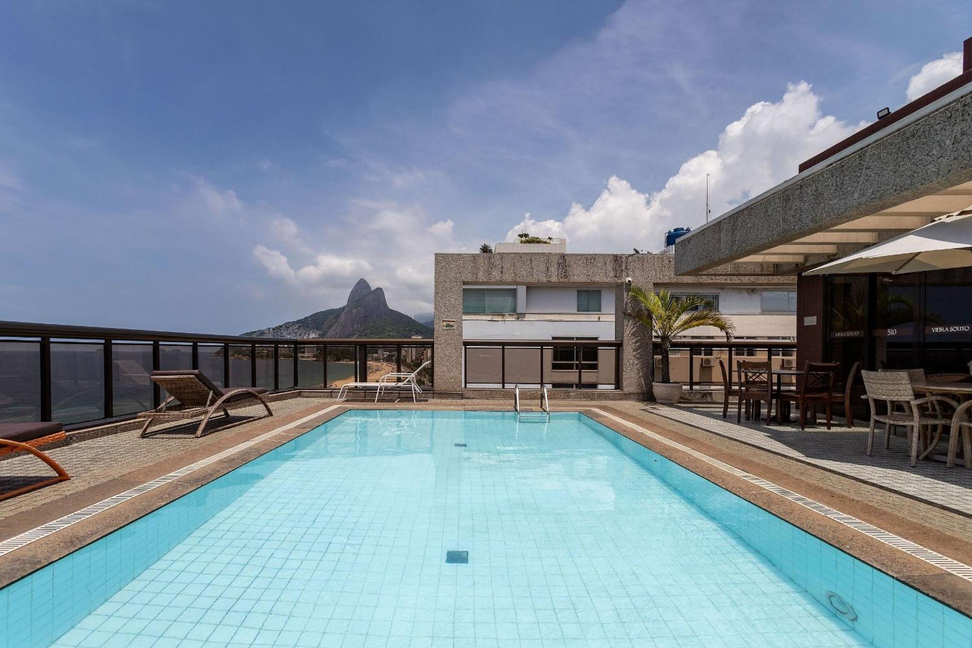 Vista Lateral, Edificio Frente A Praia Rio de Janeiro Zewnętrze zdjęcie