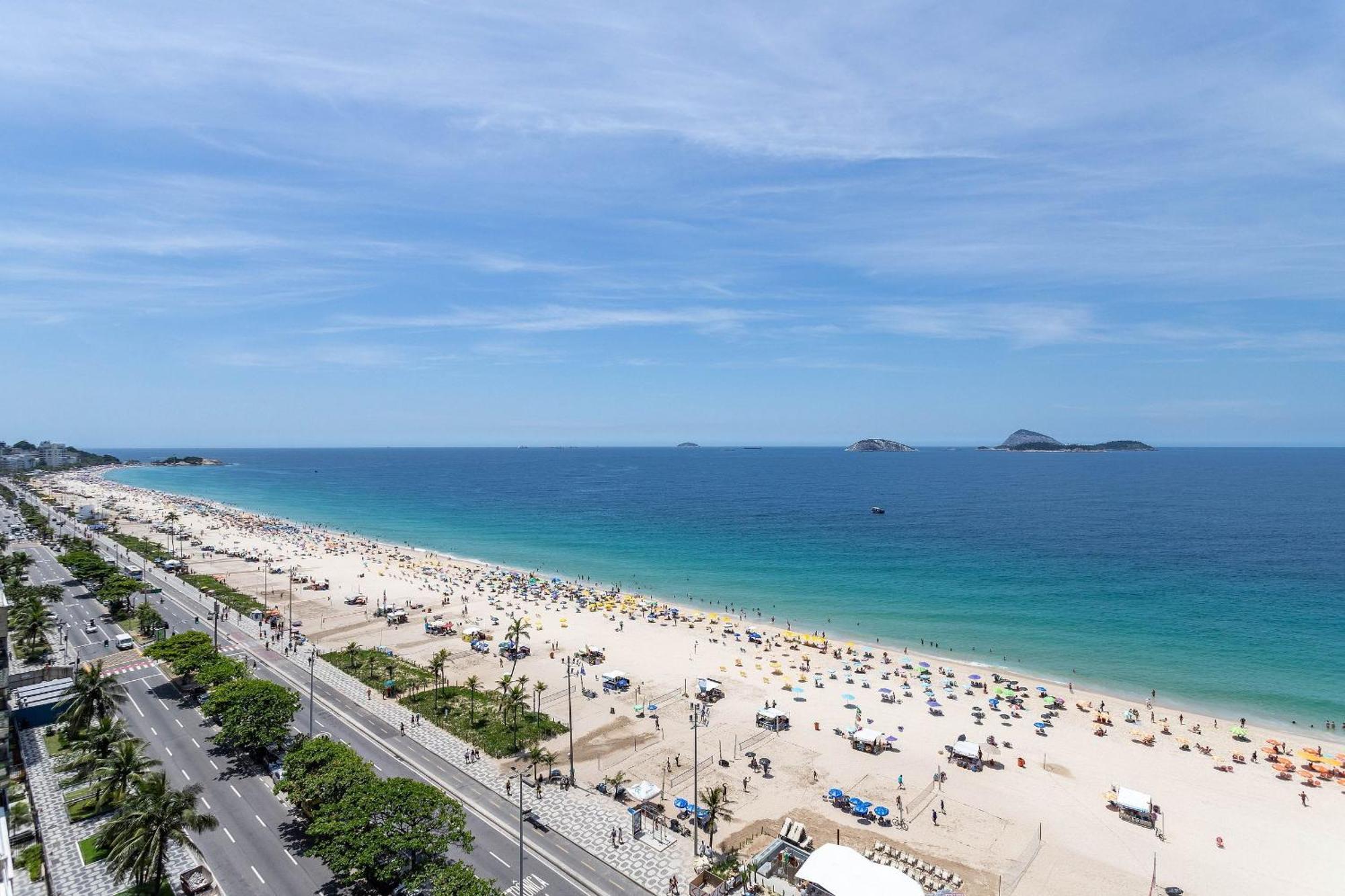 Vista Lateral, Edificio Frente A Praia Rio de Janeiro Zewnętrze zdjęcie