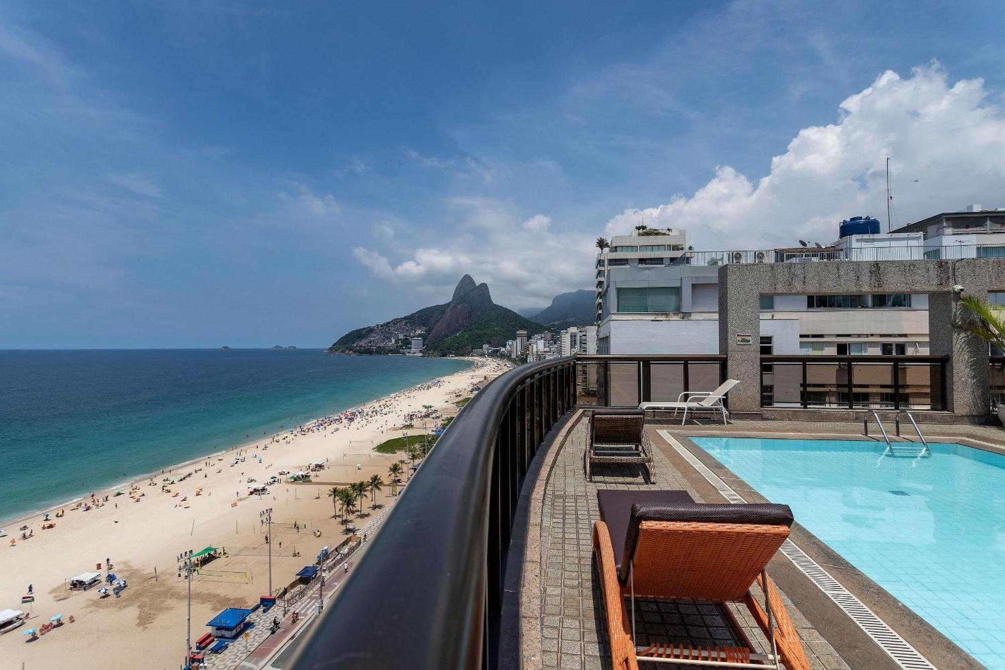 Vista Lateral, Edificio Frente A Praia Rio de Janeiro Zewnętrze zdjęcie