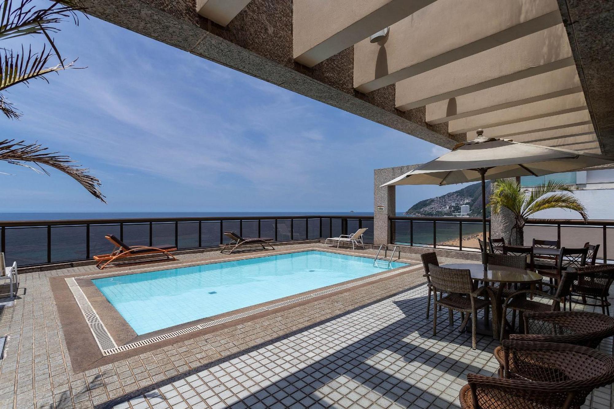 Vista Lateral, Edificio Frente A Praia Rio de Janeiro Zewnętrze zdjęcie