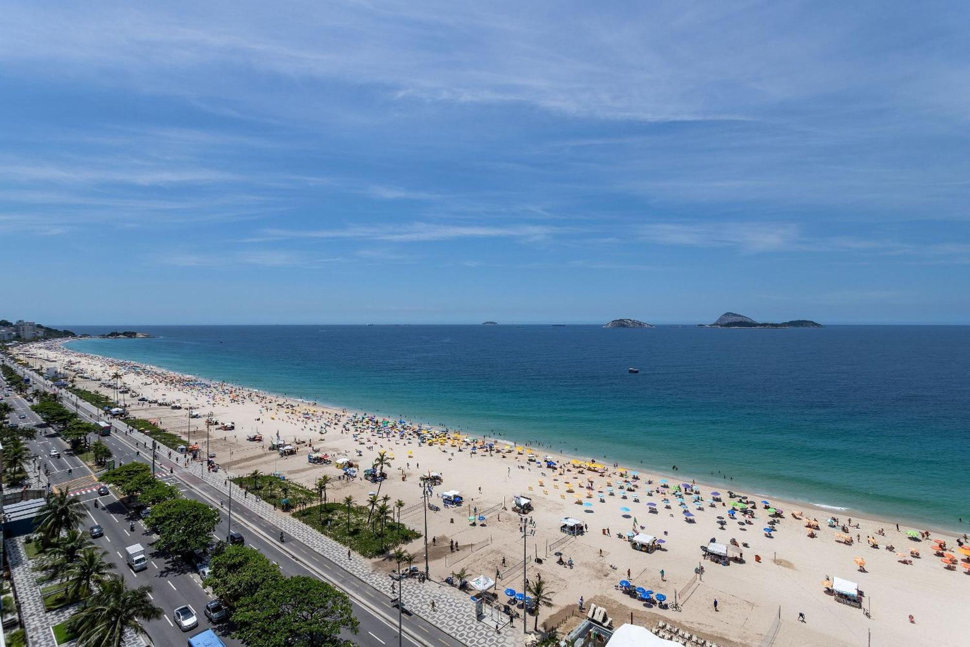 Vista Lateral, Edificio Frente A Praia Rio de Janeiro Zewnętrze zdjęcie