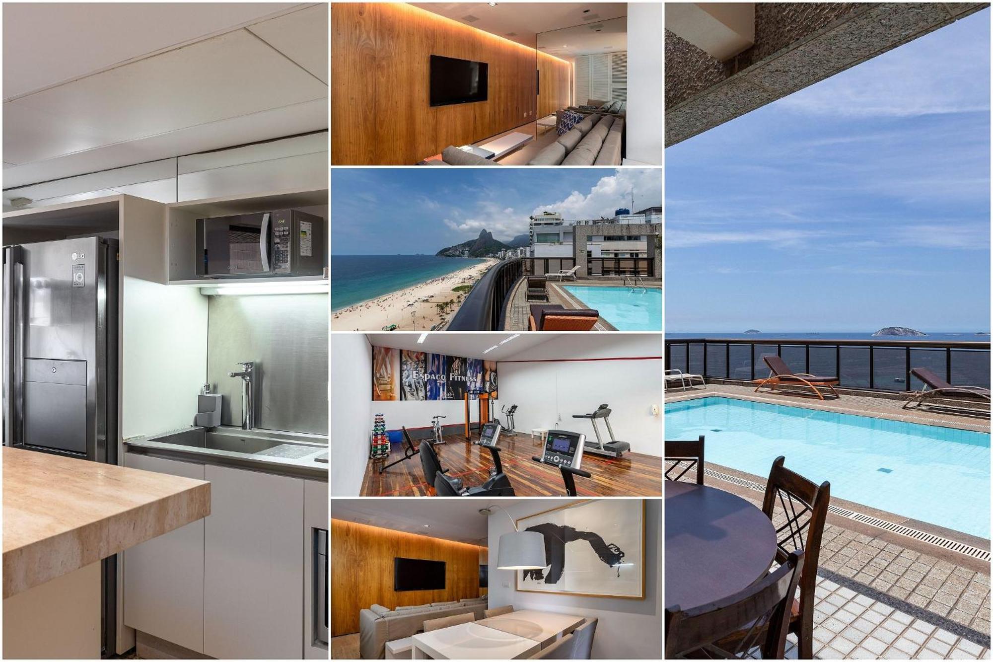 Vista Lateral, Edificio Frente A Praia Rio de Janeiro Zewnętrze zdjęcie